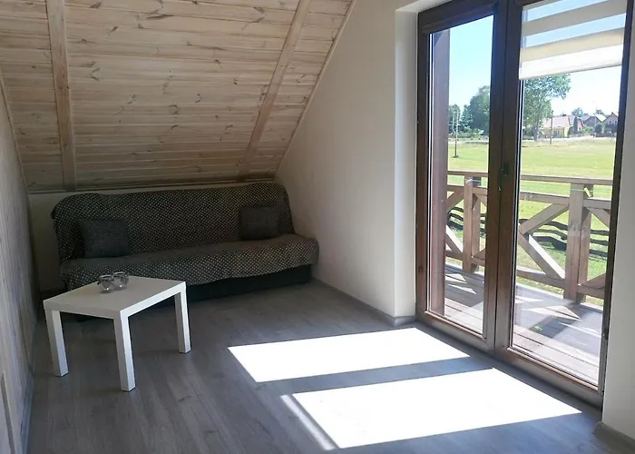 Wielewski Cypel Letniskowe Na Kaszubach Деревянный коттедж Веле