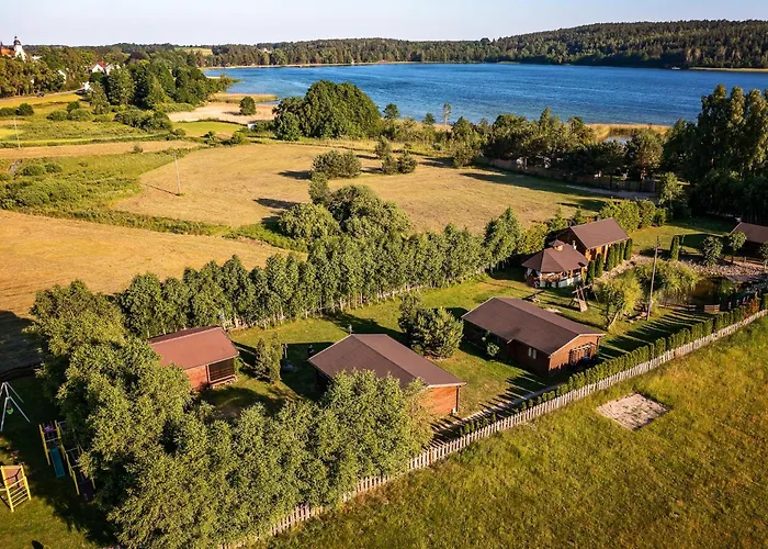 Деревянный коттедж Wielewski Cypel Letniskowe Na Kaszubach *