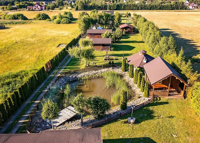 Wielewski Cypel Letniskowe Na Kaszubach Деревянный коттедж Веле