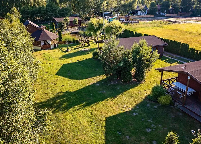 Деревянный коттедж Wielewski Cypel Letniskowe Na Kaszubach Веле